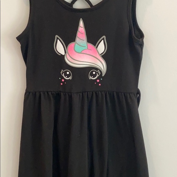 Justice Unicorn Sleeveless Dress - Picture 2 of 4